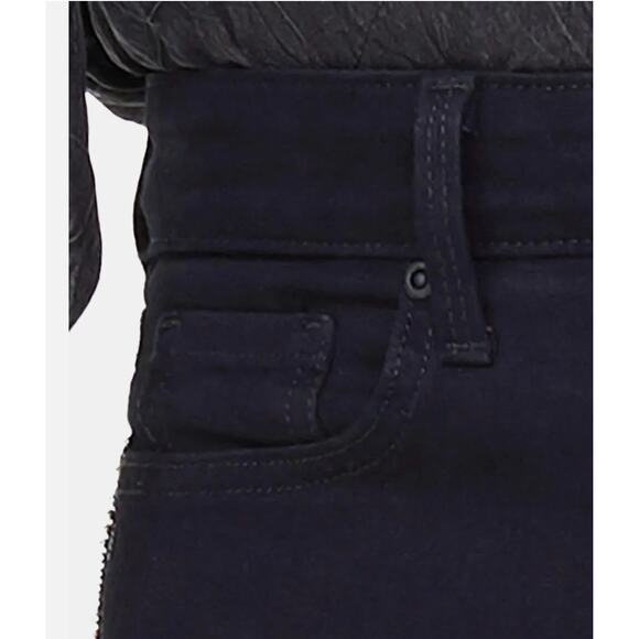 NYDJ Marilyn Tummy-Control Zipper Embellished Straight-Leg Jeans SIze 0 NWT - Picture 6 of 15